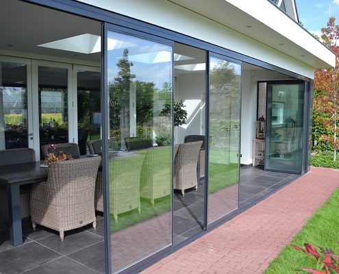 Segmentpui VinFlex woning achtergevel