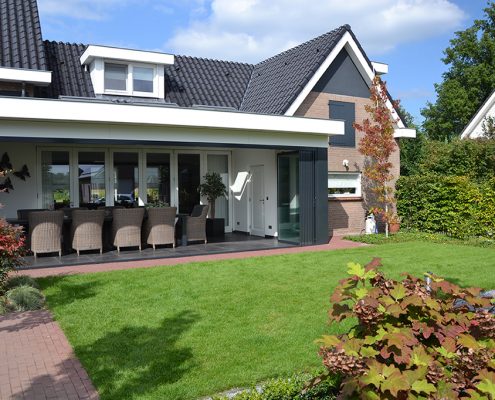 Segmentpui VinFlex woning achtergevel