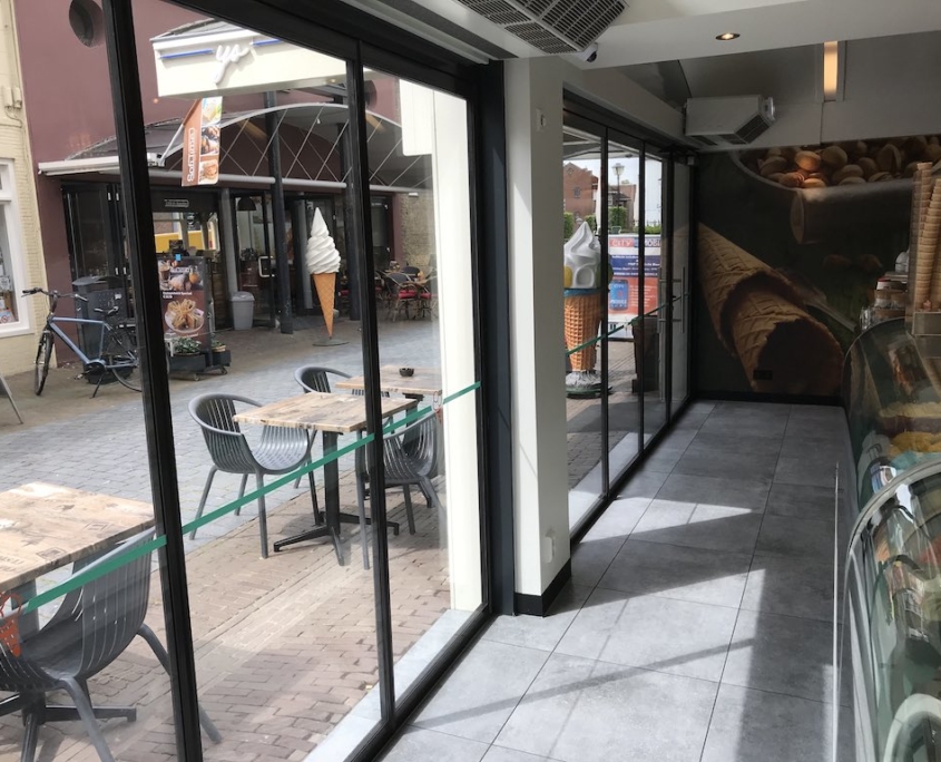 Segmentpui ijssalon OudBeijerland Vinflex